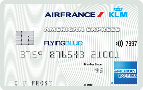 Creditcards vergelijkenamerican express flying blue entry card
