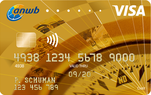 Creditcards vergelijkenANWB Visa Gold Card
