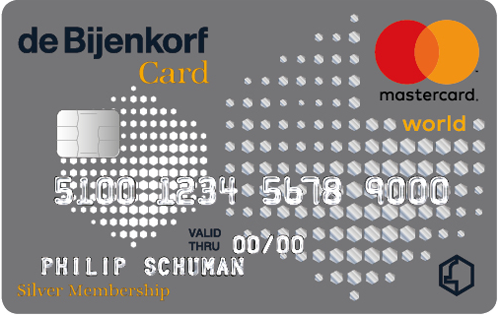 Creditcards vergelijkenDe Bijenkorf Card