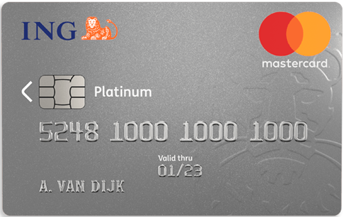 Creditcards vergelijkening platinumcard