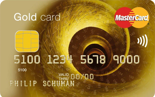 Creditcards vergelijkenMastercard Gold