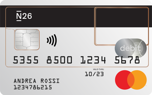 Creditcards vergelijkenN26 Debitcard | Mastercard