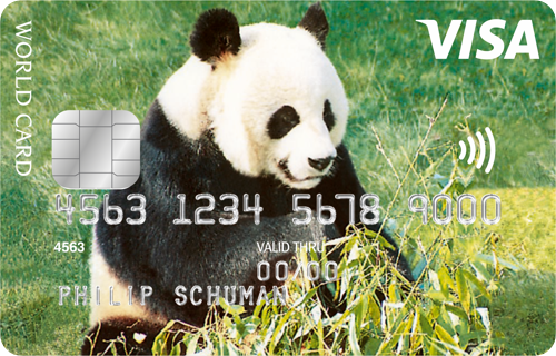 Creditcards vergelijkenVisa World Panda Card